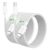 2Pack 20W New Braided USB C to Lightning Cable for iPhone14/13/12 Fast Charger Cord 3FT [Apple MFi Certified],iPhone Charger Fast Charging Apple iPhone Charging Cord for iPhone14 13 12 11 Pro Max