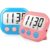 2 Pack Classroom Timers for Teachers Kids Large Magnetic Digital Timer Blue Pink