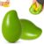 2Pack Crunchy Mango Squishy Stress Ball, Thermochromic Green to Yellow Sensory Fidget Toy with Gentle Crunch Sound & Slow Rising Squeeze, ASMR Desk Toy, Anxiety Relief Gift for Office Home