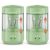 2 Pack Electric Pencil Sharpener for Classroom, Fully Automatic, Green