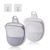 2 Pack Foldable Mesh Hanging Laundry Hamper, Wall-Mount Laundry Bag