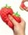2 Pack Fruit Squishy Strawberry Watermelon Slow Rising Stress Relief Toy