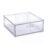 2‑Pack Large Clear Glossy Pull‑Out Closet Drawers, BPA‑Free PET Plastic Stackable Storage Organizers 14″ x 13.78″ x 5.5″, for Shoes Accessories Toys Pantry Household Organization