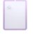 2 Pack Lavender Magnetic Dry Erase Board with Marker, 8.5 x 11.5 in