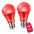 2 Pack LED Black Light Bulbs, 12W UV Blacklight Bulb Replace Up to 100W, A19 E26 Base, UVA 385-400nm for Glow in The Dark Parties, Fluorescent Posters, Neon Body Paint, Halloween and Stage Lighting