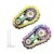 2 Pack Metal Bike Chain Stress Relief Fidget Tools for Men Stainless Steel Desk Fidget Gear, Handheld Mechanical Anxiety Reducer for Office, Work Desk and Daily Stress Relief