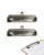 2 Pack Metal Clipboard Clips,Classification Folder for Church & Office
