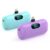 [2 Pack] Mini Portable Charger 5000mAh,Ultra-Compact 15W PD Fast Charging Power Bank,LCD Display Cute Battery Pack Backup Charger Compatible with iPhone 14/14 Pro Max/13 Pro/12/11/XR/8/7-Green+Purple