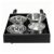2 Pack Pull Out Cabinet Organizer Expandable Width 12-20 inch (No Drill)