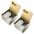 2 Pack Recessed Floor Outlet with 2.1A USB Charging Port