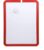 2 Pack Red Magnetic Dry Erase Board with Marker, 8.5 x 11.5 in