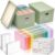 2 Pack School Memory Box Years Organizer Kit K-12, Kid Keepsake Organizer