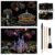 2 PACK Scratch Art Rainbow Painting Paper, Sketch Pad DIY Night View Scratchboard for Kids & Teens, Engraving Art & Craft Set, Scratch Painting Creative Gift, 16” x 11.2” (Castle / Amusement park)