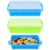 2 Pack Sensory Bin for Kids, 15inch Sand Tray with Lid, No-Mess Sensory Play Container for Sand, Building Blocks Storage, Portable Kids Activity Bin Indoor Outdoor(Blue, Green)