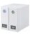2 Pack Sheet Organizers – Foldable Storage Sheets Set Organizer for Linen Closet – King & Queen Size – Folder Keeper with Window XL – Blanket, Duvet & Pillowcases Dustproof Bedding Container – White