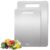 2 Pack Titanium Cutting Board-100% Pure Titanium Cutting Boards For Kitche,Easy to clean,Double-sided food-grade Cutting Board For Cutting Meats, Fruits And Vegetables (M+L)