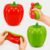 2Pack Vegetable Squishies Fidget Toys,Slow Rising Bell Pepper Squeeze Stress Ball for Office Anxiety Relief,Cute Food Squishy’s Sensory Toys Party Favors Goodie Bag Classroom Prize Gifts