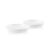 2‑Pack White 30 oz Glass Meal Bowls, Round Solid Noodle Soup Bowls, Microwave and Dishwasher Safe for Pasta, Salads, Ramen and Daily Meal Serving