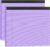 2 Pads Note Pads Wide Legal Pads 11 x 9.5 Landscape College Ruled Notepad 80GSM Legal Pad 30 Sheets Landscape Legal Pad Perforated Writing Paper Notebook for School, to-Do Lists, Office Purple
