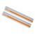 2pc 15cm Metal Straight Ruler Slip Design Portable Size for Technical Drafting Classroom Projects Home Edges Aluminum Ruler