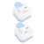 2pcs 1 Paper Corner Punch for Cardstock Scrapbooking Crafts