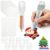 2Pcs 2.6mm Fuse Bead Pen, Melty Bead Dispense Pen Tool, Easy to use & Efficient, DIY Decor Melting Beads Art Accessories for Kids & Parents Craft,with 2.6mm Iron Bead Boards（5.9*3.9in） 8 Ironing Paper