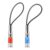 2pcs 2pcs Car Static Electrostatic Discharger Metal Silver Portable
