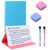 2 Pcs A5 Desktop Whiteboards with Markers and Erasers, 9.48 x 6.69 in Small Dry Erase Board, PVC Folding Portable White Board for Meeting, Draft, Notes, Doodling, Desk Use