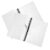 2pcs A7 Refillable Loose Leaf Binder Cover 6 Rings Pp Shell