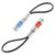 2pcs Anti-static Keychain for Cars, Metal Portable Static Discharger