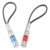 2pcs Anti Static Keychain Metal Portable Discharger for Automobiles