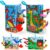 2PCS Baby Books Toys 0-6 Months Infant Tummy Time Sensory Travel Toys 3 4 5 6 Month Crinkle Touch Feel Busy Soft Book for Babies 0-3 3-6 6-12 Months Newborn Essentials Must Haves Boy Girl Shower Gifts