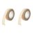 2Pcs Beige 2 Yards Self-Adhesive Lace Washi Tape – Cotton Fabric Ribbon Trim, Decorative Sticky Tape for DIY Crafts, Scrapbook, Card Making, Wedding Album, and Embellishment Projects, Ribbons