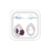 2 Pcs Betta Mirror Floating Aquarium Decor Training Fish Tank Accessories