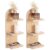 2 Pcs Boho Wall Shelf, 3 Tier Arched Wood Floating Shelf, Arch Wall Decor, Bohemian Style Wooden Wall Mounted Storage Shelf for Living Room, Bedroom, 5.9 x 4.3 x 15.7 in