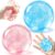 2PCS Coconut Oil Squishy, Glitter No-Rebound Moldable Fidget Stress Ball