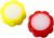 2Pcs Counting Sponge Flower Shape Sponge Finger Wet for Counting Cash Money for Office Bank Office and School Supplies
