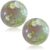 2 Pcs Daisy Coconut Oil Squishis Squeeze Toys, Soft Desk Balls