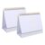 2pcs Desktop Monthly Desk Calendar White Paper Flip Planner