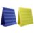2pcs Desktop Pocket Chart Stand with Double Sided Triangular Structure