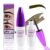 2pcs Easy Peel Off Temporary Tattoo Brow Tint Gel For Women (Light Brown)