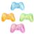 2pcs Game Controller Appearance Stress Relieving Toy (Random Color)