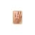 2Pcs Hand Chain and Ring Set for Women Non Tarnish Stackable Trendy Jewelry
