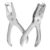 2pcs Handheld Metal Single Hole Punch Pliers for Paper Cards