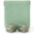 2 PCS Handmade D6 Gaming Dice with Bag, Cat Paw & Sakura Designs, Six-Sided Dice for RPG, Tabletop Games & Collectors (Cat‘s Paw, Green1)