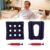 2Pcs Inflatable Seat Cushion,Wheelchair Waffle Cushions for Pressure Relief