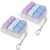 2 PCS Keyboard Fidget Toy for Adult, Loud Keyboard Clicker Keychain, Colorful Stress Relief Fidget Toy for Office, Anxiety and ASMR