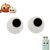 2 Pcs Large Wiggle Googly Eyes, Self Adhesive Round Black White Wobbly Eyes, Cute Plastic Giant Wiggle Eyes, Big Dumb Eyes for Party Refrigerator Chritsmas Tree Party Decorations DIY Craft, 6 Inches