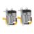 2pcs Metal Micro Lifting Stepper Motor 5mm with Screw Slide Structure