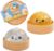 2PCS Mystery Dumpling Squishy with Steamer Box (Gold & Silver)